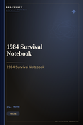 1984 Survival Notebook