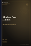 Absolute Zero Mindset