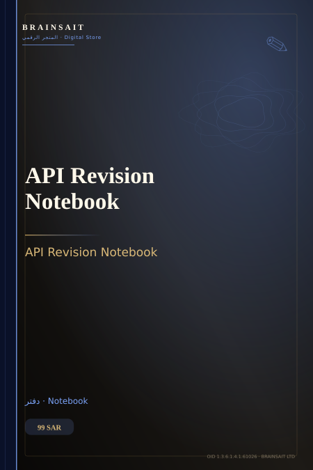 API Revision Notebook