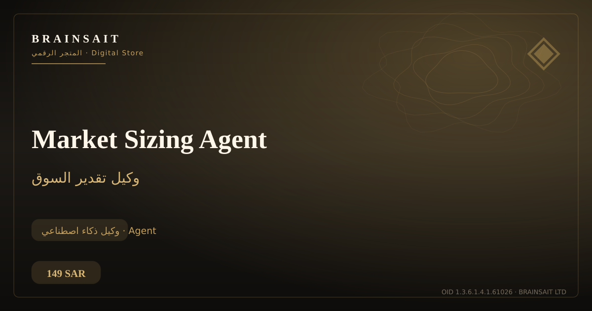 Market Sizing Agent — BrainSAIT