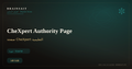 CheXpert Authority Page