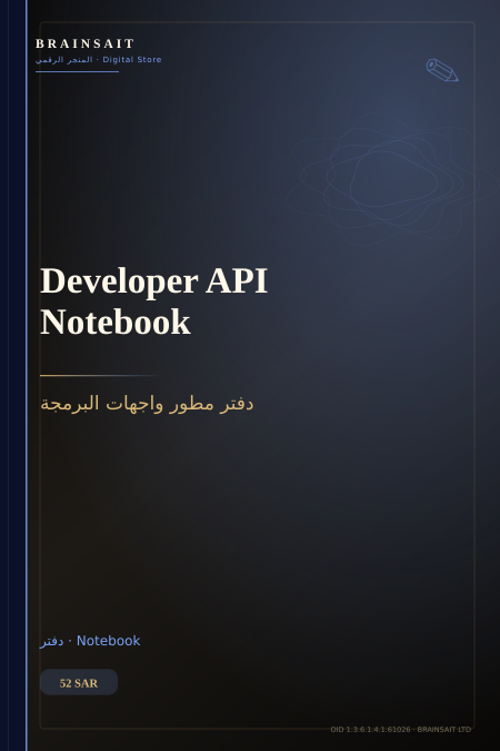 Developer API Notebook
