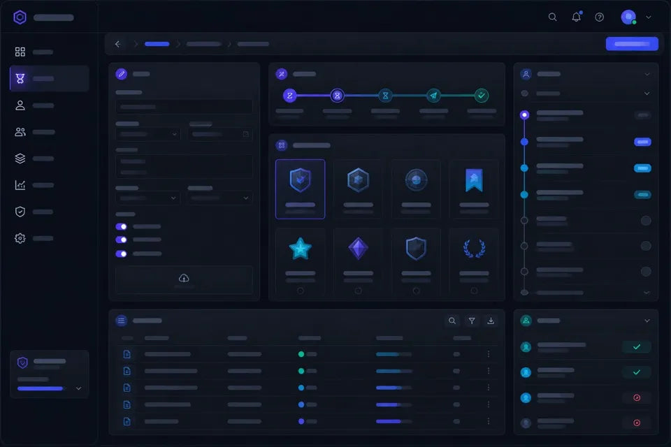 Enterprise OID Badge Management
