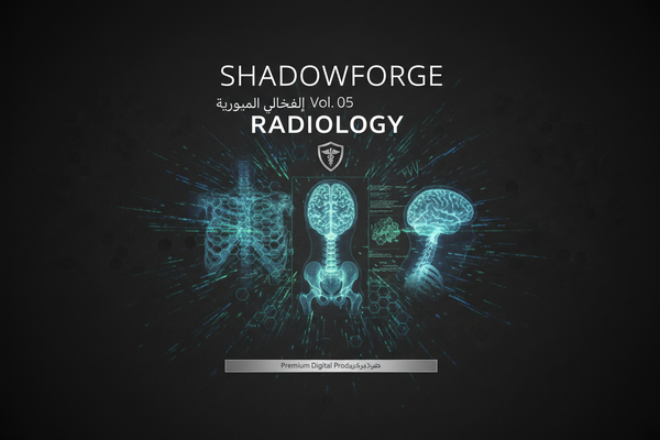 ShadowForge — Vol. 05 · Radiology | ShadowForge — المجلد 05 · الأشعة