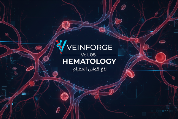 VeinForge — Vol. 08 · Hematology | VeinForge — المجلد 08 · أمراض الدم